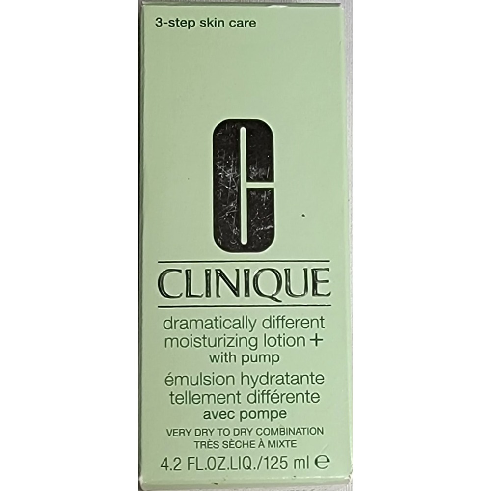 Clinique Dramatically Different Moisturizing Lotion+ 4.2oz 125ml Pump Type 1, 2
